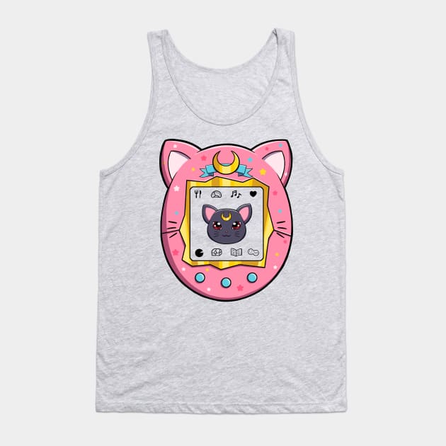 Luna Tamagotchi Tank Top by Adelaidelia